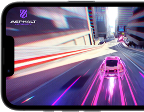 iPhone 17e, sul display la scena di un gioco con una gara automobilistica